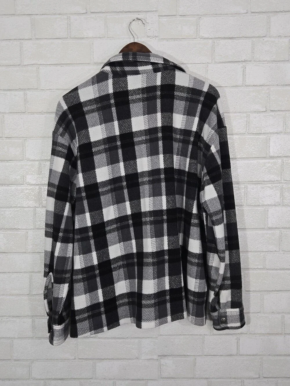 cg.l.cg plaid fleece